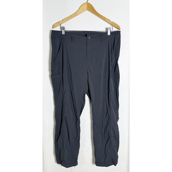 ExOfficio Women's Nomad Pants Hiking Dark Gray sz 16 - Picture 1 of 4